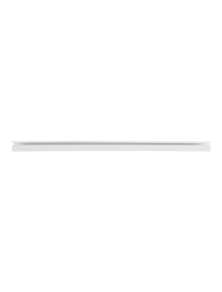 Canaleta LD10 de PVC rígido, con cinta adhesiva para instalación sin herramientas, de 38.4 x 24 x 1828.8 mm, Color Blanco