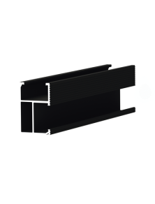 Riel 8 con anodizado negro...