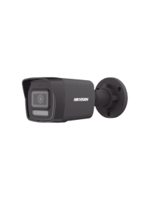 [Dual Light] Bala IP 4 Megapixel / Color Negro /  Lente 2.8 mm / 30 mts IR + 30 mts Luz Blanca / Micrófono Integrado / ACUSENSE Lite / Exterior IP67 / H.265 / PoE  / Micro SD