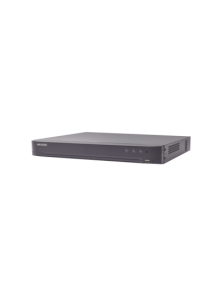 DVR 8 Canales TURBOHD + 8 Canales IP / 8 Megapixel (4K) / Audio de dos vías por Coaxitron / ACUSENSE / Reconocimiento Facial / 1 Bahía de Disco Duro / Salida de Video en 4K / H.265+