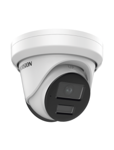 Turret IP 4 Megapixel / Lente 2.8 mm / 40 mts IR / Exterior IP67 / DARKFIGHTER / Audio y Alarma I/O / PoE / ONVIF / Micro SD / 4 Analíticos: AcuSense, Deteccion Facial, Conteo de Personas por Cruce y Zona