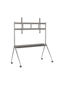 Montaje de Piso Móvil para Pantallas de 75 y 86" / Compatible con VESA / Incluye Soporte para Pantalla