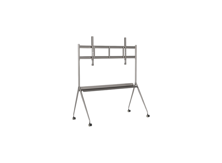 Montaje de Piso Móvil para Pantallas de 75 y 86" / Compatible con VESA / Incluye Soporte para Pantalla
