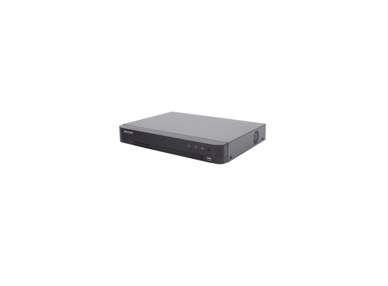 DVR 8 Canales TURBOHD + 8 Canales IP / 8 Megapixel (4K) / Audio de dos vías por Coaxitron / ACUSENSE / Reconocimiento Facial / 1 Bahía de Disco Duro / Salida de Video en 4K / H.265+