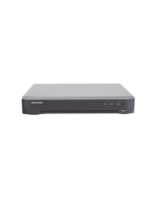 DVR 8 Canales TURBOHD + 8 Canales IP / 8 Megapixel (4K) / Audio de dos vías por Coaxitron / ACUSENSE / Reconocimiento Facial / 1 Bahía de Disco Duro / Salida de Video en 4K / H.265+
