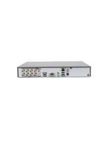 DVR 8 Canales TURBOHD + 8 Canales IP / 8 Megapixel (4K) / Audio de dos vías por Coaxitron / ACUSENSE / Reconocimiento Facial / 1 Bahía de Disco Duro / Salida de Video en 4K / H.265+