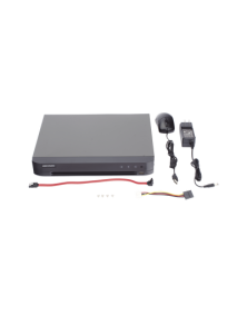 DVR 8 Canales TURBOHD + 8 Canales IP / 8 Megapixel (4K) / Audio de dos vías por Coaxitron / ACUSENSE / Reconocimiento Facial / 1 Bahía de Disco Duro / Salida de Video en 4K / H.265+