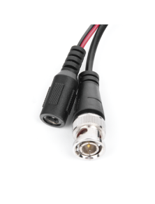Kit de transceptores activos con conector para alimentación (12V/24Vcc/AC) TurboHD para aplicaciones de video por UTP Cat5e/6 en HD. Distancia de hasta 150 m en 4K 
