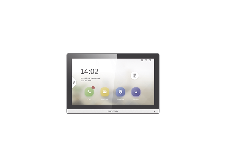 Monitor IP WiFi Touch Screen 7" para Videoportero Hibrido Unicamente / Vídeo en Vivo / Apertura Remota / Audio bidireccional / Borde slim
