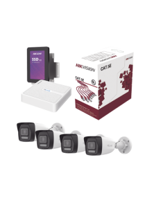 Kit IP 4 Megapixel / NVR de...