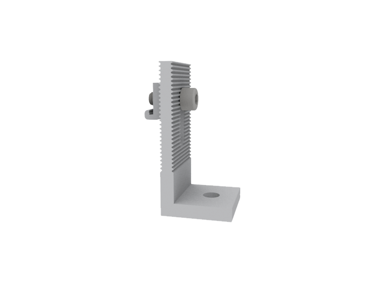 Soporte L para riel 7